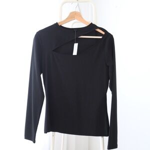 NWT Banana Republic Factory Pointe Cut Out Shirt in size Small